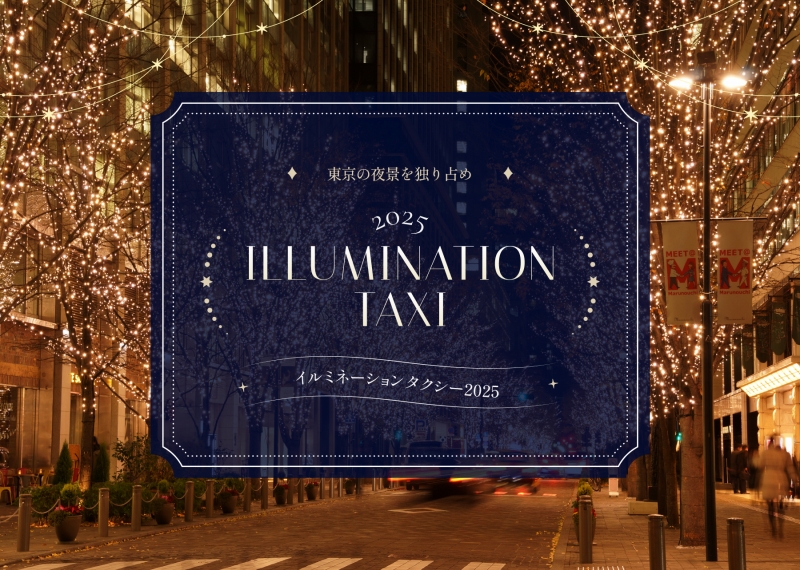 「イルミネーションタクシー」冬季限定運行